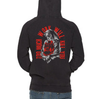 Too Much Work Will Kill You Vintage Hoodie | Artistshot