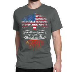 American Grown with Mandarin roots Classic T-shirt | Artistshot