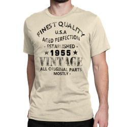 vintage 1955 black Classic T-shirt | Artistshot