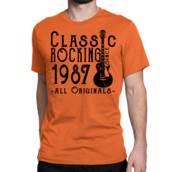 rocking since 1987 Classic T-shirt | Artistshot