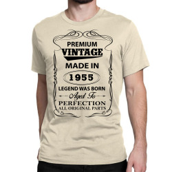 vintage legend was born 1955 Classic T-shirt | Artistshot