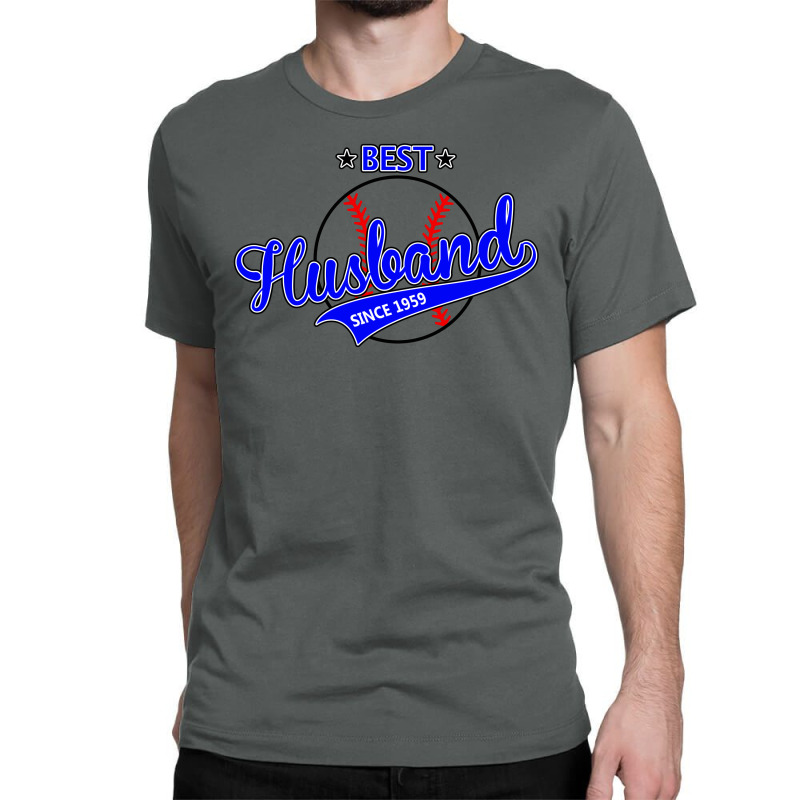 Best Husband Since 1959 - Baseball Husband Classic T-shirt | Artistshot