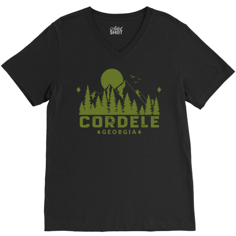 Cordele Georgia Mountain Sight T  Shirt Cordele Georgia Mountain Sight V-neck Tee | Artistshot