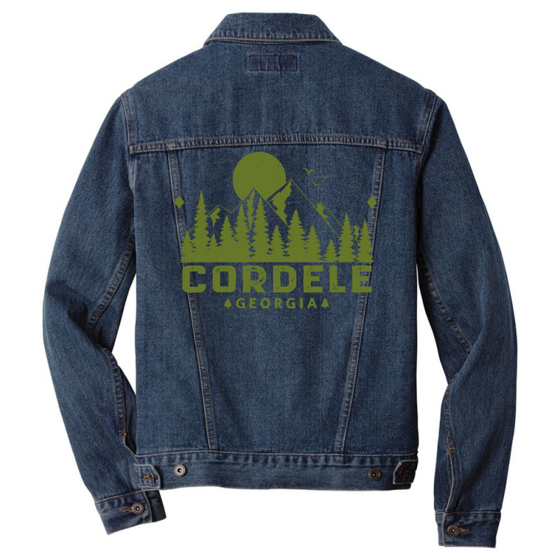 Cordele Georgia Mountain Sight T  Shirt Cordele Georgia Mountain Sight Men Denim Jacket | Artistshot