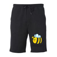 Bee Lover Bees Funny Beekeeping Queen Bee Crown Bee 353 Fleece Short | Artistshot