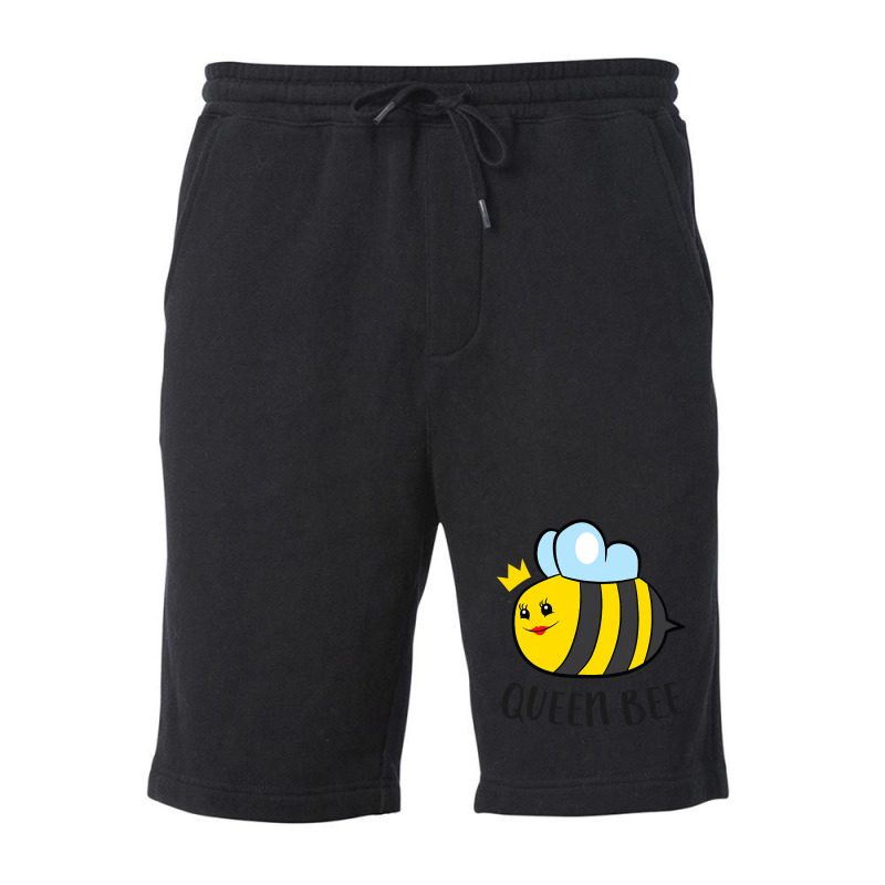 Bee Lover Bees Funny Beekeeping Queen Bee Crown Bee 353 Fleece Short | Artistshot