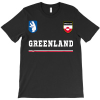 Greenland Sportsoccer Jersey Tee Flag Football Nuuk T Shirt T-shirt | Artistshot