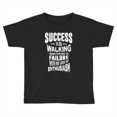 Success Is Walking Toddler T-shirt Designed By Cidolopez