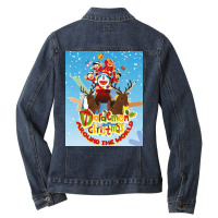 All I Want For Christmas Is You Ladies Denim Jacket | Artistshot