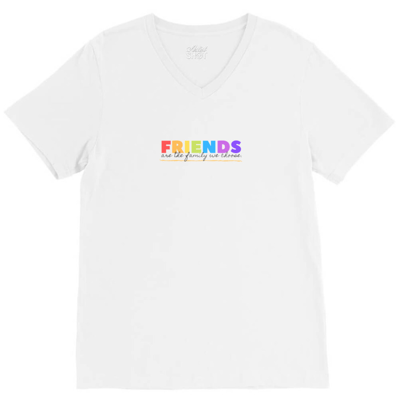 Friends V-neck Tee | Artistshot