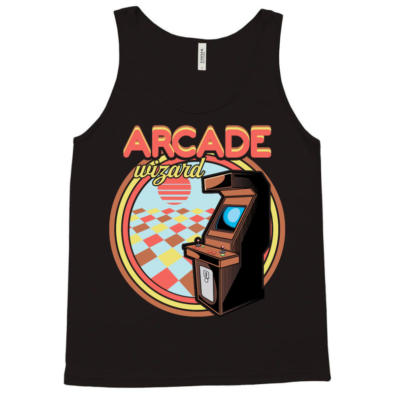 Arcade Wizard For Dark Tank Top by autlu2024 | Artistshot