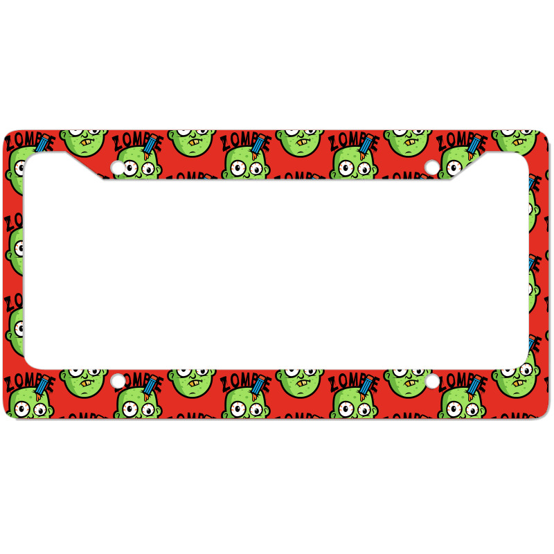 TRUST ME I'M A ZOMBIE License Plate Frame 