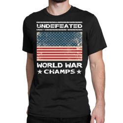Undefeated World War Champs Classic T-shirt | Artistshot