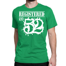 registered no 52 Classic T-shirt | Artistshot