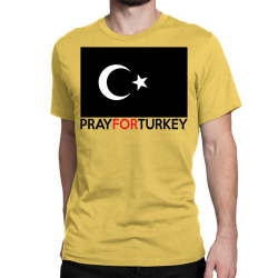 Pray For Turkey Classic T-shirt | Artistshot