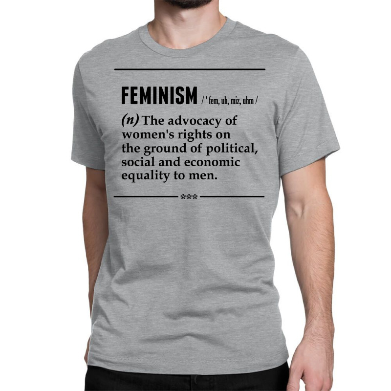 Feminism Noun Classic T-shirt | Artistshot