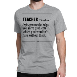 Teacher Noun Classic T-shirt | Artistshot