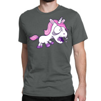 Angry Unicorn Classic T-shirt | Artistshot