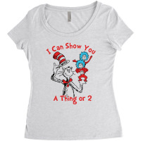 The Cat In The Hat Women's Triblend Scoop T-shirt | Artistshot