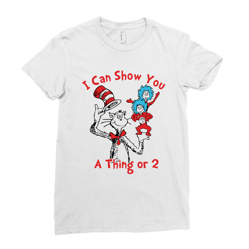 udslæt rådgive absolutte Custom The Cat In The Hat Ladies Fitted T-shirt By Banapeth - Artistshot