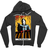 Painting Michael Boogeyman Art Zipper Hoodie | Artistshot