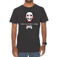 Retro I Want To Play A Game Poster Vintage T-shirt | Artistshot