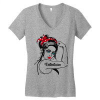 Esthetician Rosie The Riveter Pin Up T Shirt Women's V-neck T-shirt | Artistshot