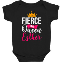 Happy Purim Costume Idea Queen Esther Hebrew Jewish Holiday T Shirt Baby Bodysuit | Artistshot