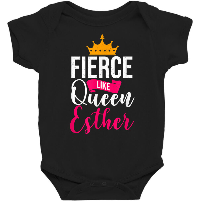 Happy Purim Costume Idea Queen Esther Hebrew Jewish Holiday T Shirt Baby Bodysuit | Artistshot