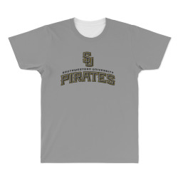 Southwestern University Pirates Baseball Jersey - Southwestern Pirates  Polynesian Design Shirt - ShopperBoard