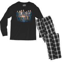 Vintage Photographic  Tv Series Mens Best Men's Long Sleeve Pajama Set | Artistshot