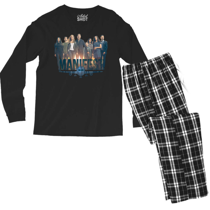 Vintage Photographic  Tv Series Mens Best Men's Long Sleeve Pajama Set | Artistshot