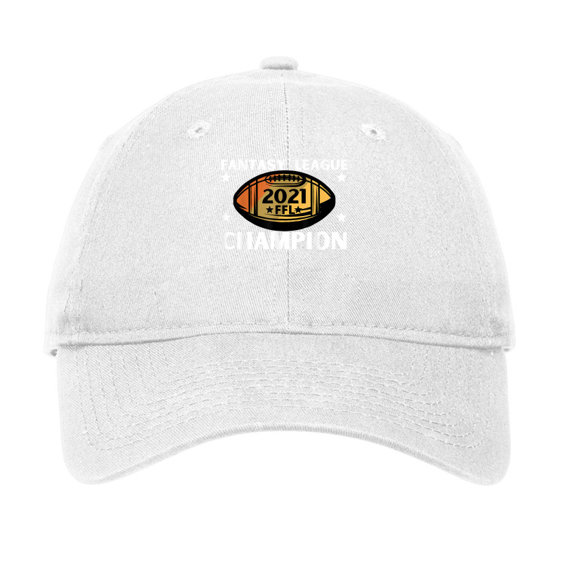 Fantasy League Champion Ffl Football 2021 Winner Vintage T Shirt Adjustable Cap | Artistshot