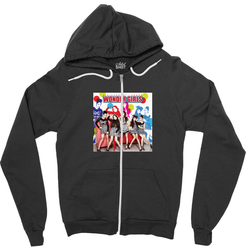 Wonder Girls The Sistar Orange Caramel Kpop Zipper Hoodie by ohmazio810101rhl | Artistshot