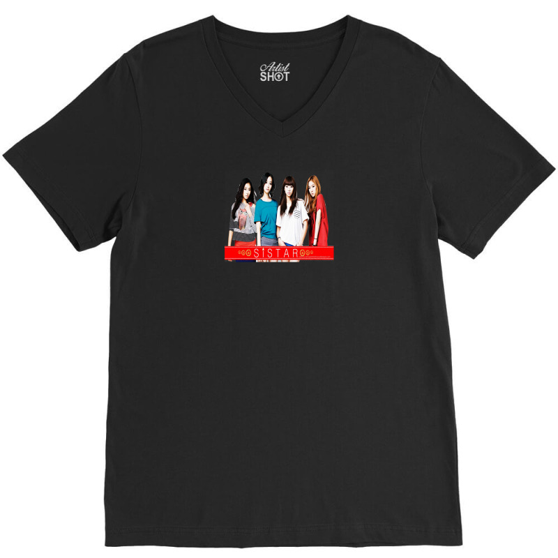 Wonder Girls The Sistar Orange Caramel Kpop V-Neck Tee by ohmazio810101rhl | Artistshot