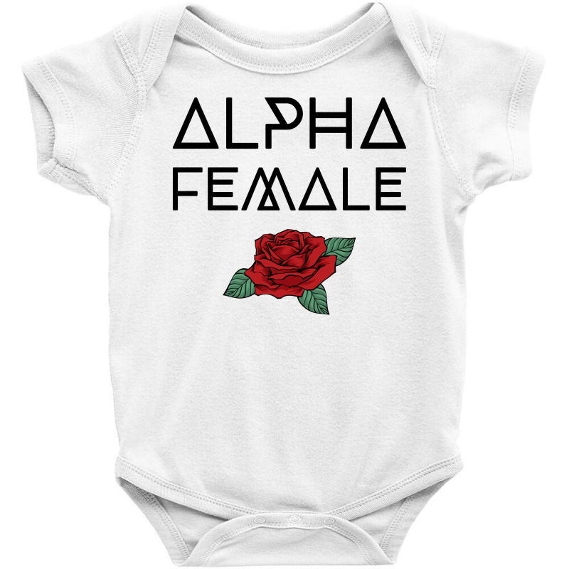 Alpha Female For Light Baby Bodysuit by autlu2024 | Artistshot