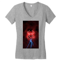 Neon Spider Women's V-neck T-shirt | Artistshot