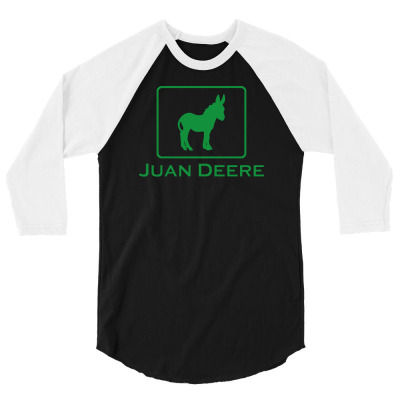Juan Deere 3/4 Sleeve Shirt Designed By Narayatees
