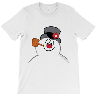 Frosty The Snowman Frosty Face T Shirt T-shirt Designed By Nhan