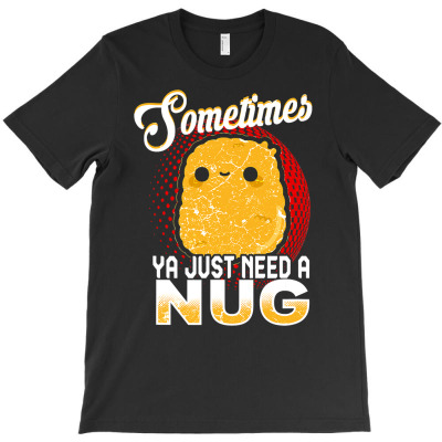 Funny Chicken Nugget  Fast Food Costume Gift T-shirt Designed By Nhan
