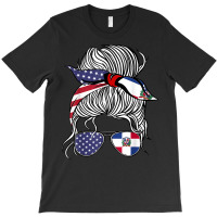 American Dominican Republic Patriot Flag Women Girl Grown T Shirt T-shirt | Artistshot