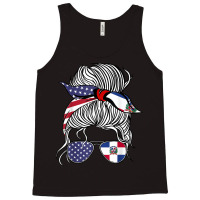 American Dominican Republic Patriot Flag Women Girl Grown T Shirt Tank Top | Artistshot