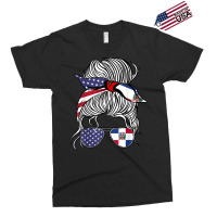 American Dominican Republic Patriot Flag Women Girl Grown T Shirt Exclusive T-shirt | Artistshot