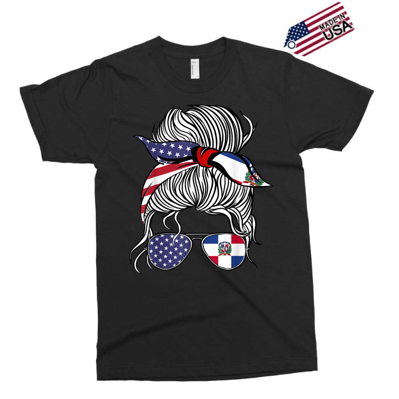 American Dominican Republic Patriot Flag Women Girl Grown T Shirt Exclusive T-shirt by hustonfkobar3 | Artistshot