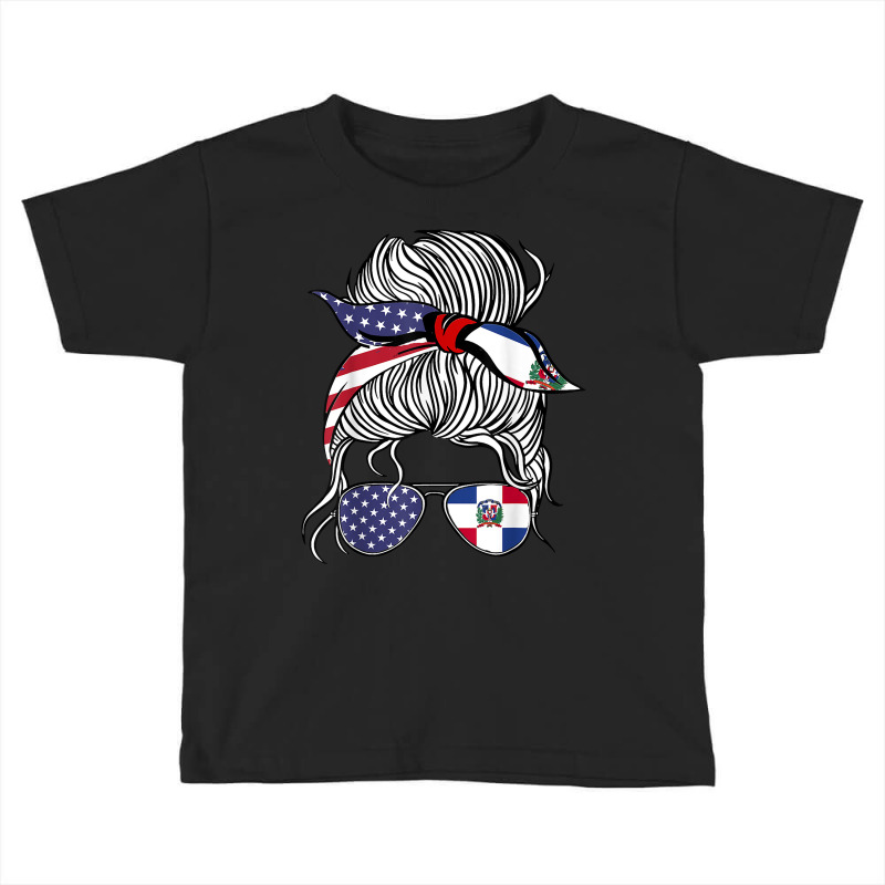 American Dominican Republic Patriot Flag Women Girl Grown T Shirt Toddler T-shirt by hustonfkobar3 | Artistshot