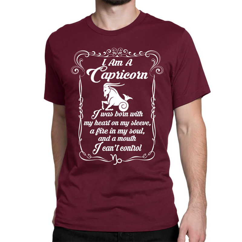 I Am A Capricorn Classic T-shirt | Artistshot