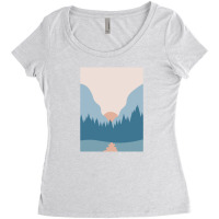 Blue Forest Women's Triblend Scoop T-shirt | Artistshot