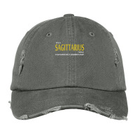 It's A Sagittarius Thing Vintage Cap | Artistshot