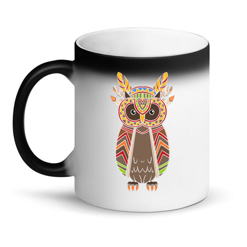 Native Owl Magic Mug | Artistshot