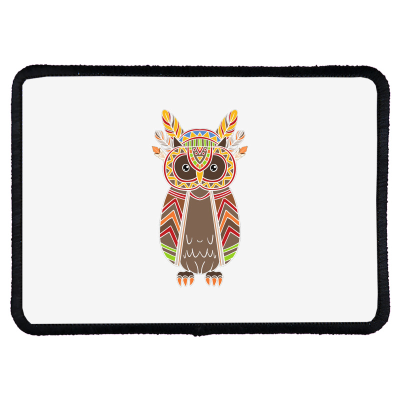 Native Owl Rectangle Patch | Artistshot